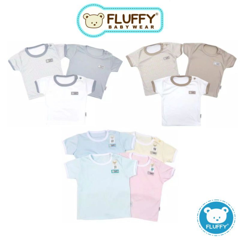 Fluffy Baju Oblong Pendek BIS S/M/L