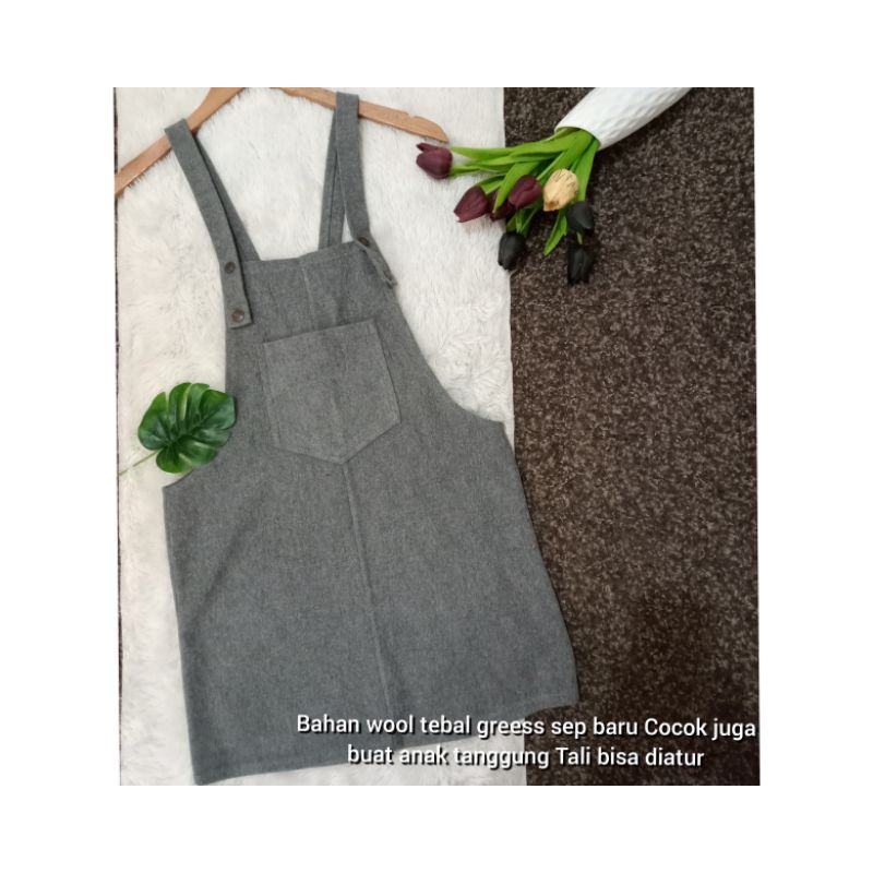 ZARA Overall Jeans Jumpsuit Preloved