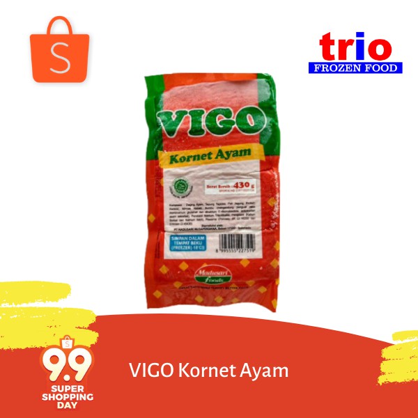 Vigo Kornet Ayam 4pcs 430gr