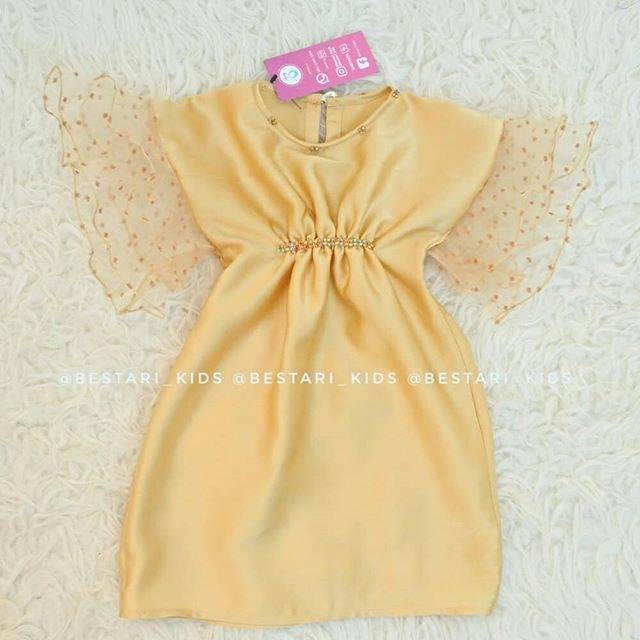 Kaftan Anak Bayi /Newborn / Kaftan Baby Tangan Organza Silk-5