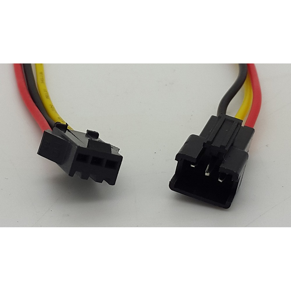 Socket kabel 3 pin ( male + female ) 15cm