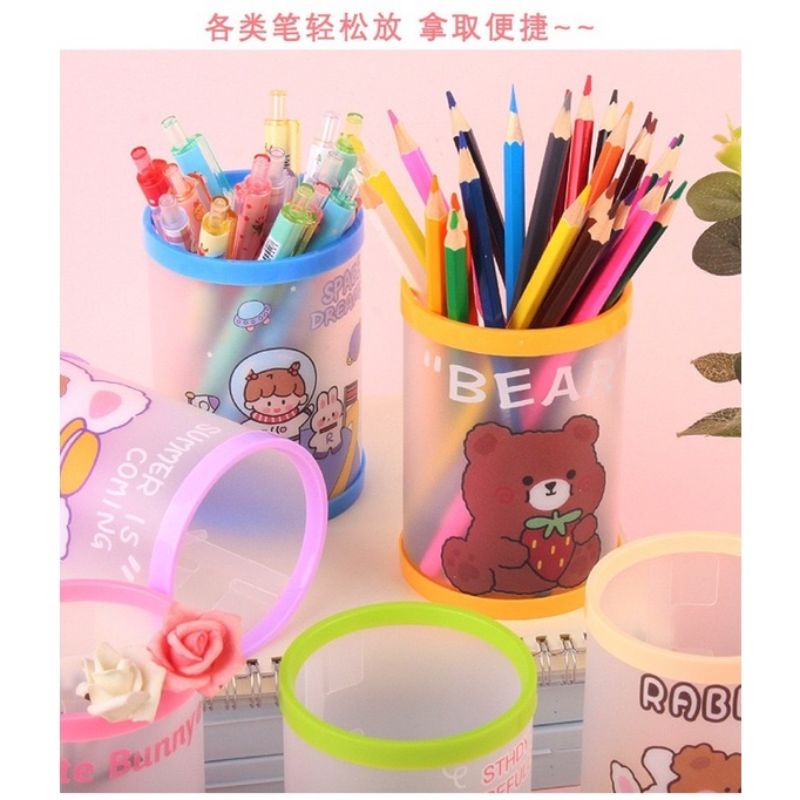 

Tempat pulpen DIY roll on cute lucu cocok untuk souvenir tempat pensil