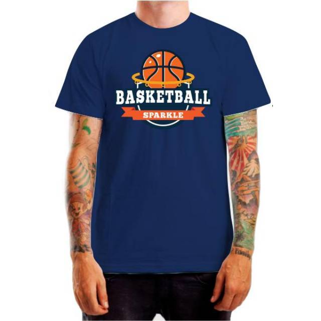 Kaos sparkle basketball