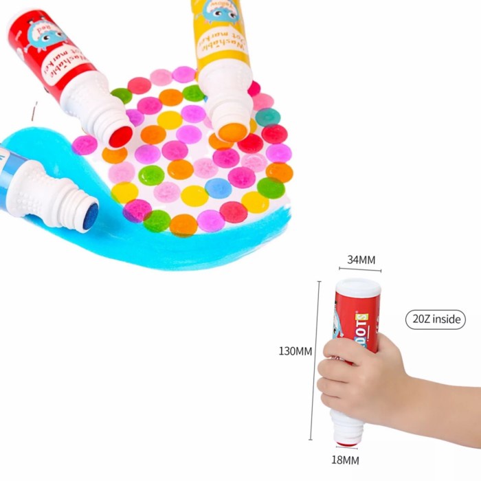 

Bagus Superdots Markers Spidol Dot Marker Anak Washable Non-Toxic Bagus