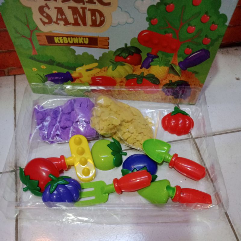 Mainan Pasir Magic Anak Pasir warna