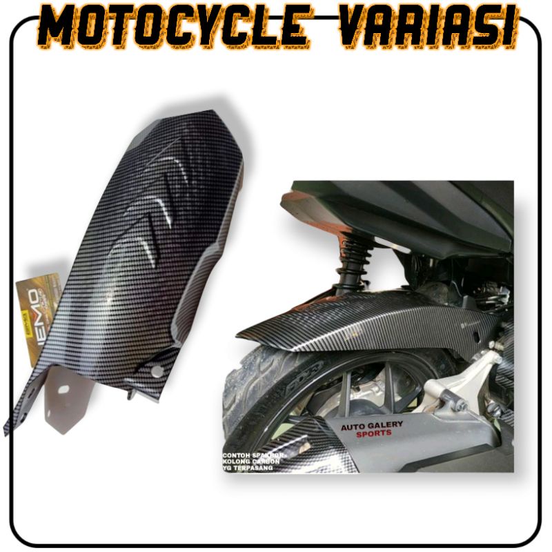 Hugger spakbor kolong honda vario 150 125 carbon