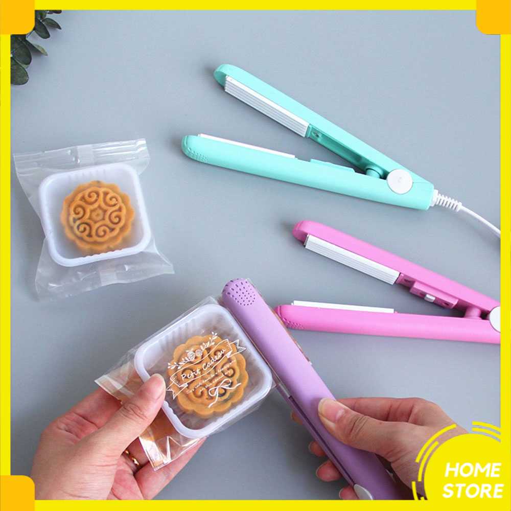 Hand Heat Sealer Plastik Portable Mini 20W Alat Pres Plastik Mini