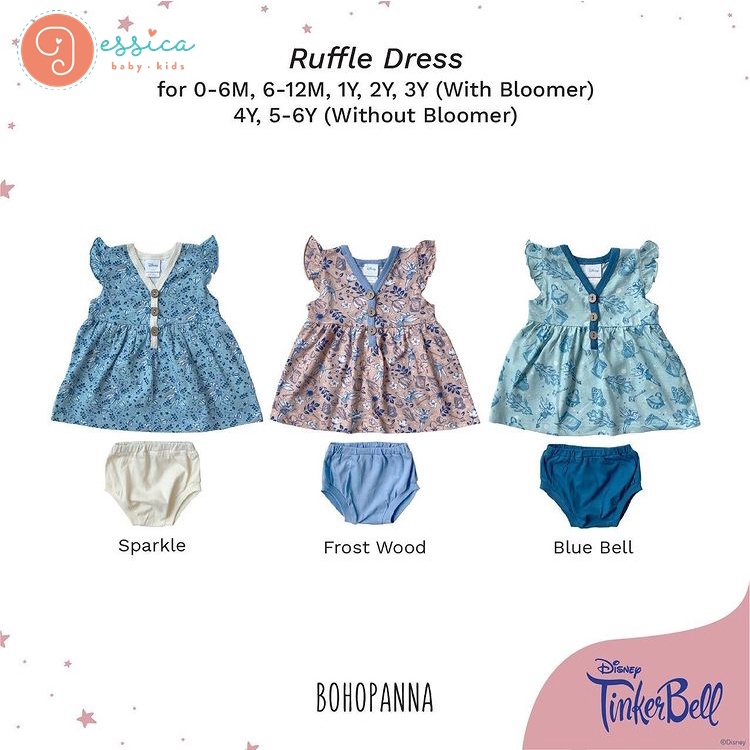 BOHOPANNA - RUFFLE DRESS - DISNEY