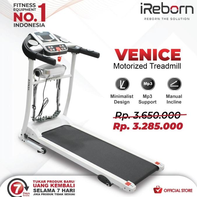 Alat Fitness Treadmill iReborn Venice M8
