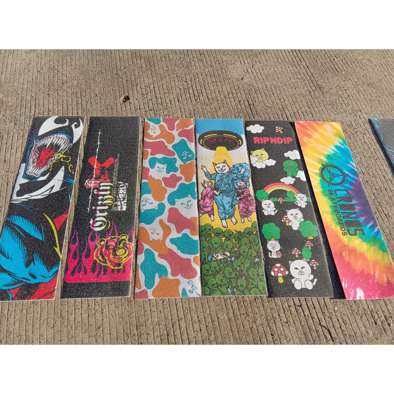 Griptape Amplas Abrasif Ukuran 84x23cm 33x9inci Untuk Skuter / Skateboard Elektrik