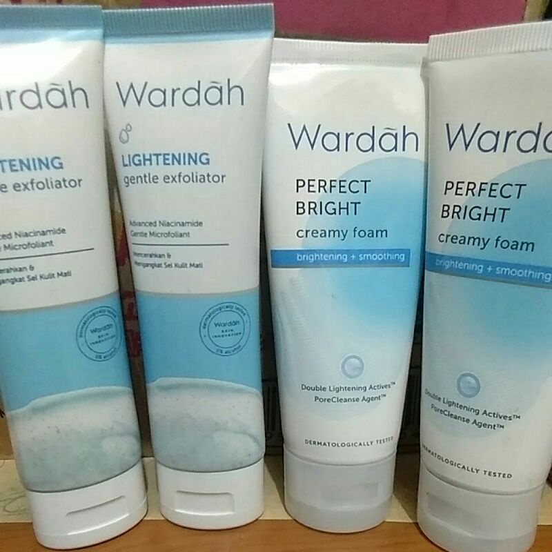 WARDAH  PERFECt BRIGHT 60ml/LIGHTENING 50ml