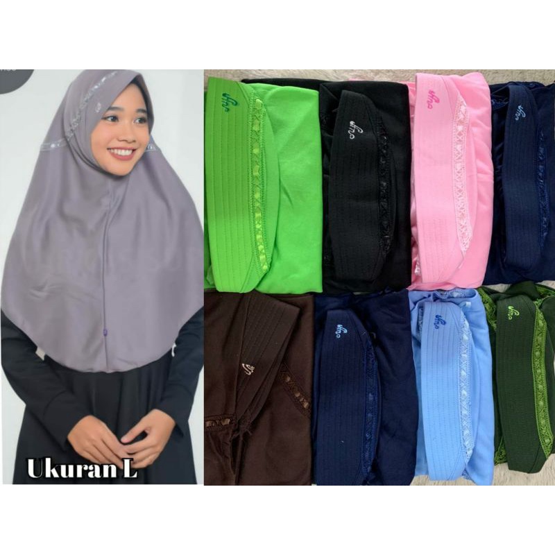 Jilbab Serut Rabbani Anak SMP (KW)