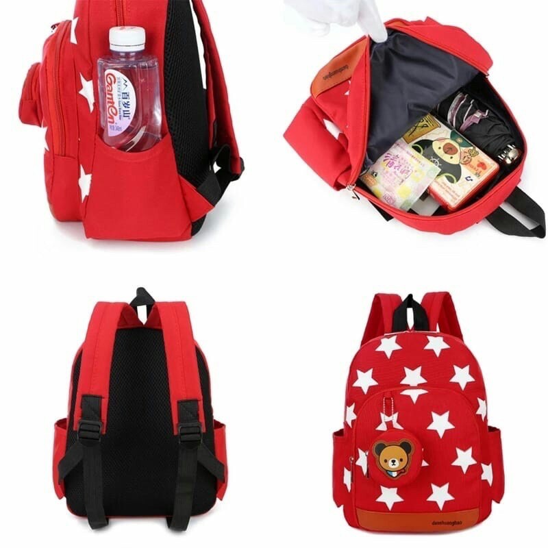 Tas Ransel Anak Tas Sekolah anak Unisex motif bintang tas bintang ransel bintang anak simple elegant