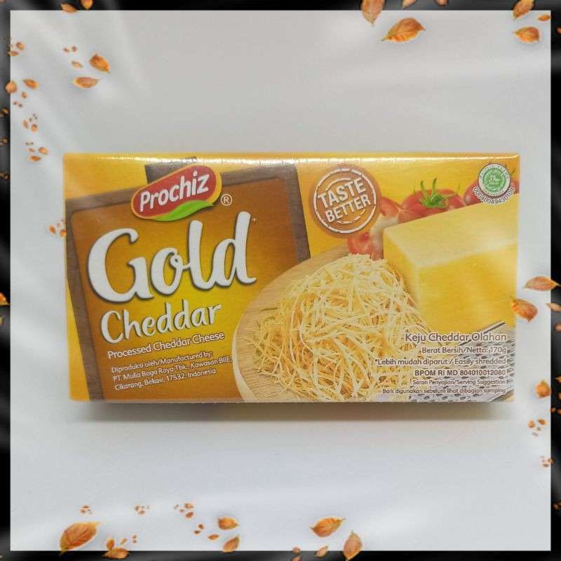 Prochiz Gold 160 gr / Keju Prochiz Gold Cheddar / Keju Parut