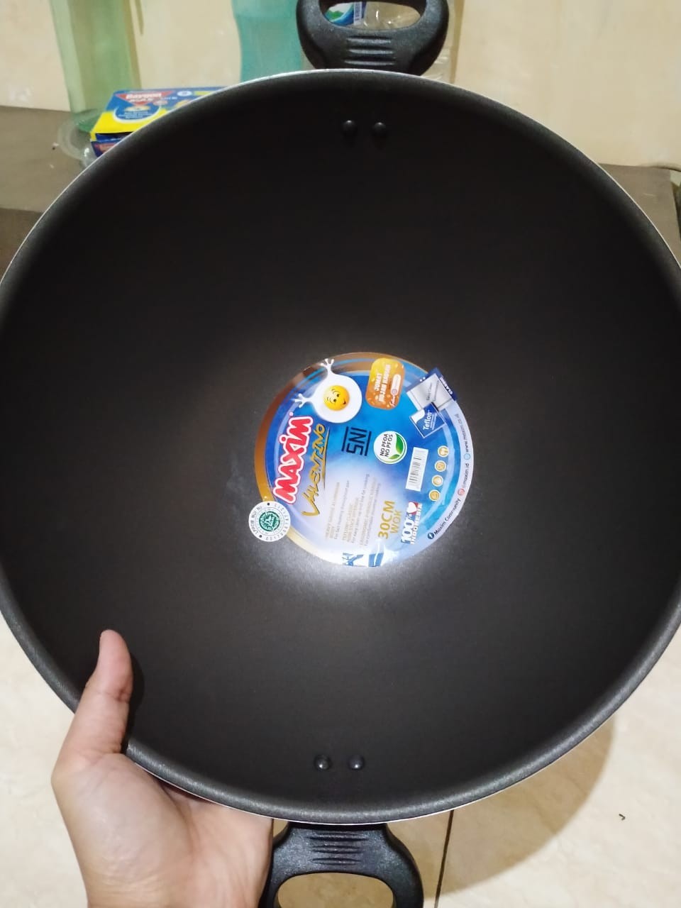 Maxim Wajan Wok 30 Cm Valentino