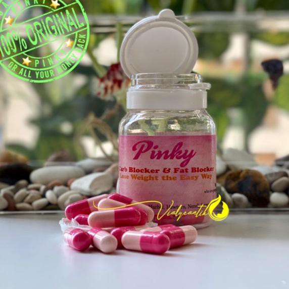 【TGP】 Pinky Pelangsing Obat Diet Herbal Pinky Kapsul Pelangsing