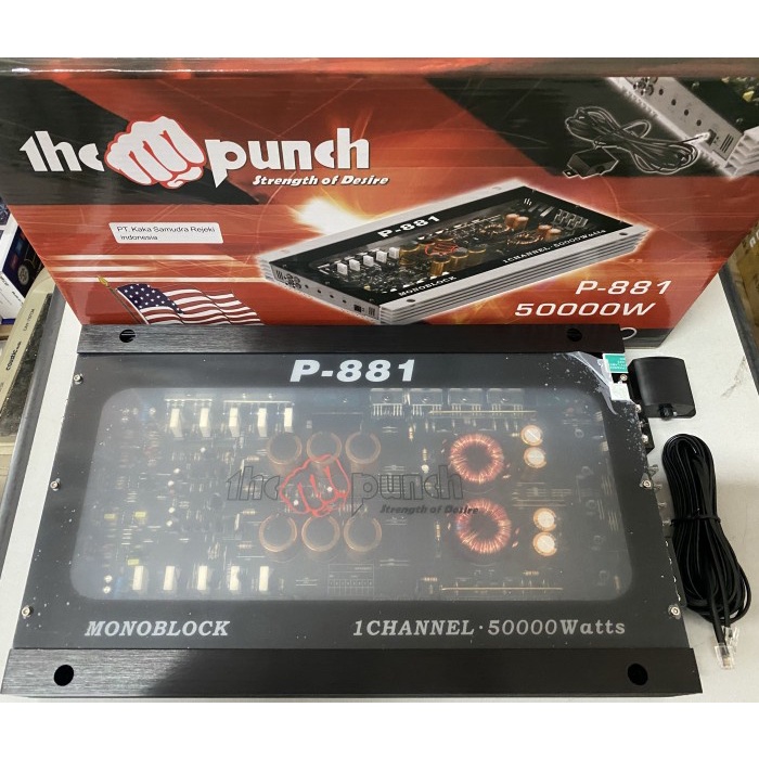 POWER MONOBLOCK THE PUNCH P-881