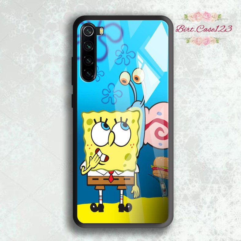 back case glass SPONGEBOB Realme C1 C2 C3 U1 2 3 5 5i 5s 6 X Xt C11 C15 C12 7 7i pro BC4997