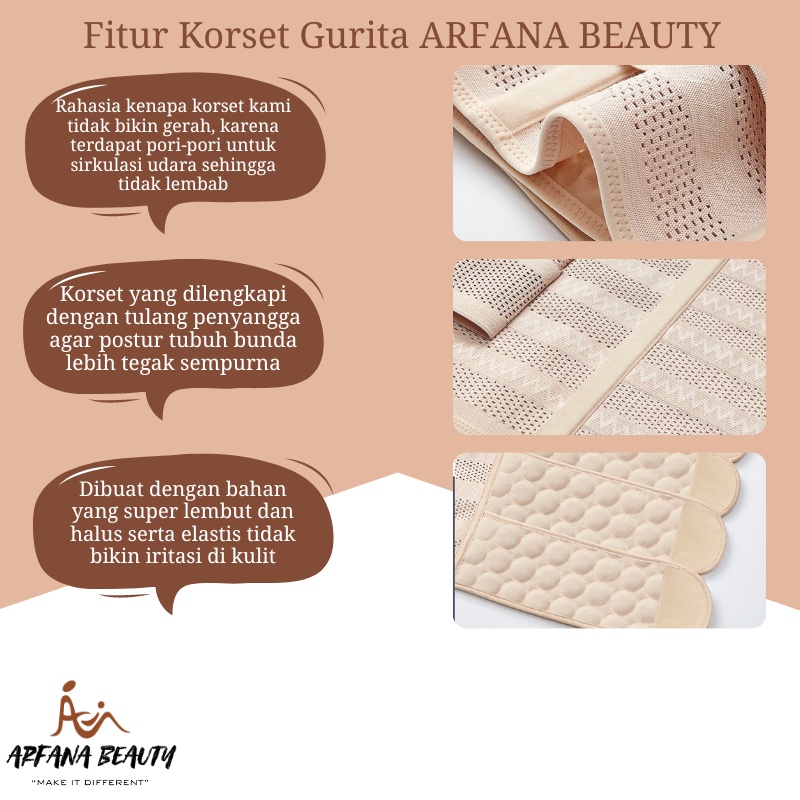 STAGEN GURITA IBU MELAHIRKAN KORSET BENGKUNG GURITA CORSET IBU MELAHIRKAN