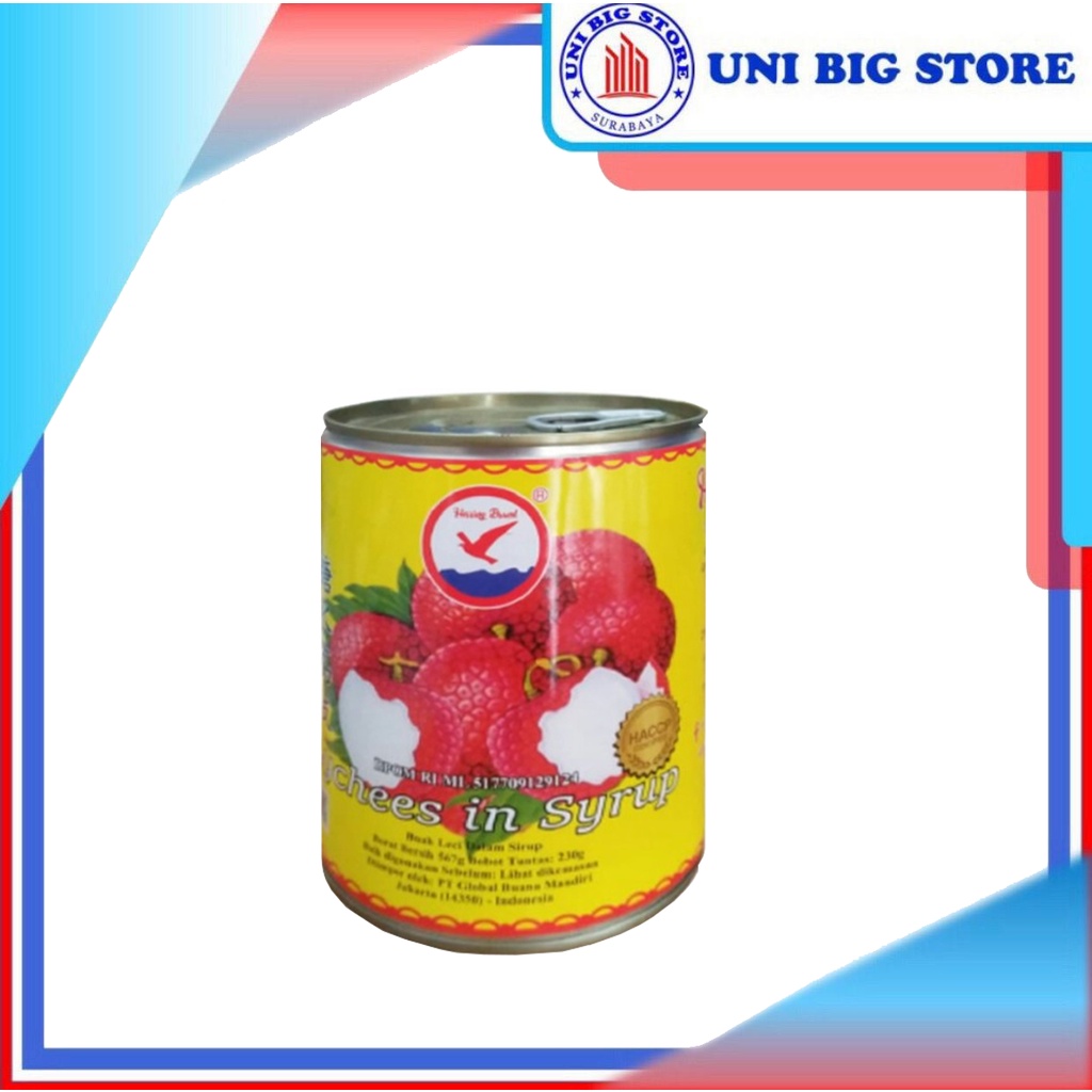 

SU Herring Lychee in Syrup - Buah Leci Kaleng 567 gr Lychees in syrup