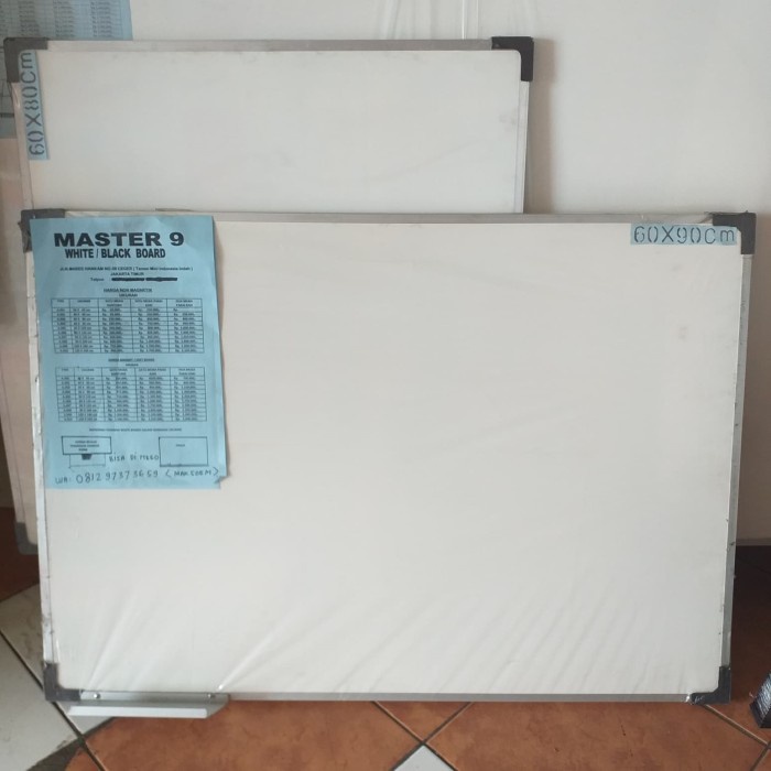 

White Board 60x90cm non magnetik promo