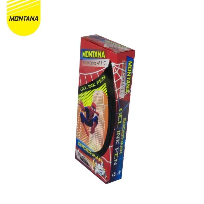 

Ball Pen GEL / Pulpen / Pena Montana 411 C - SPIDER promo