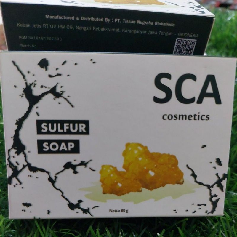 SCA Sulfur Soap/SCA/Sabun Jerawat