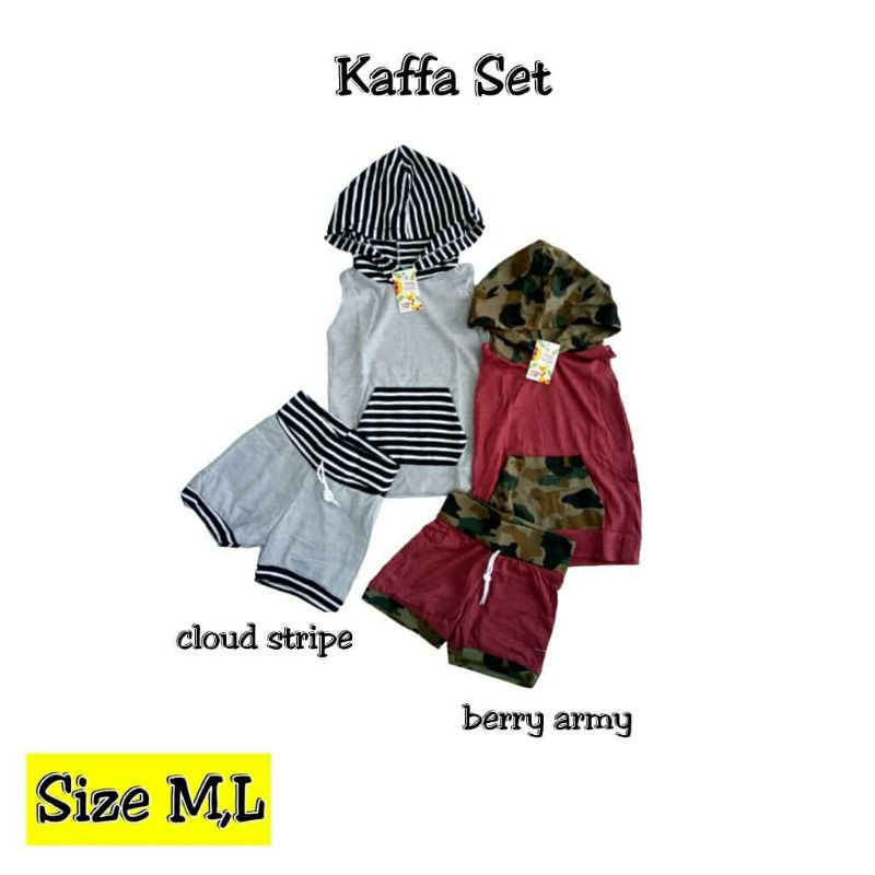 KAFFA SET SETELAN ANAK 1-5TAHUN GUDANG.CLODI