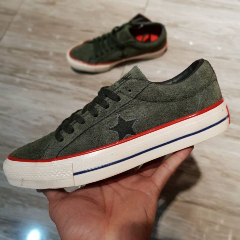 ONE STAR UNDEFEATED OLIVE GREEN