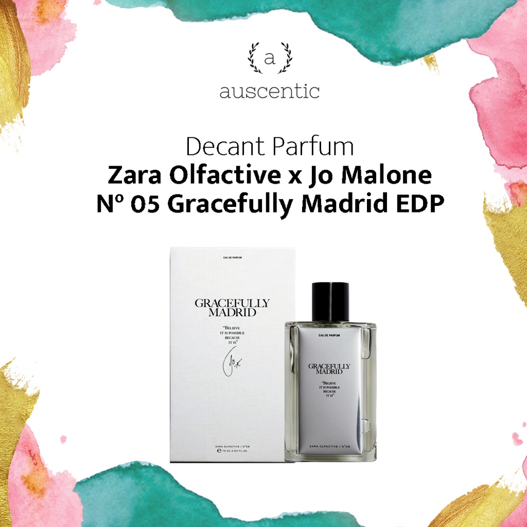 Decant Original Zara × Jo Malone Gracefully Madrid EDP