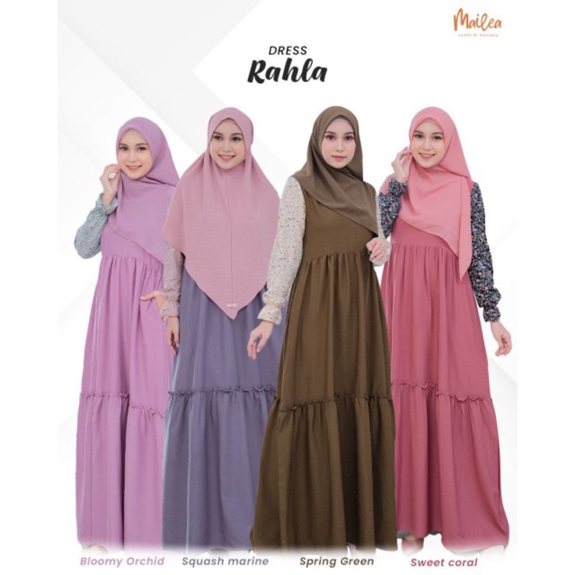 [AGEN RESMI] RAHLA DRESS BY MAILEA GAMIS ONLY BUSUI FRIENDLY