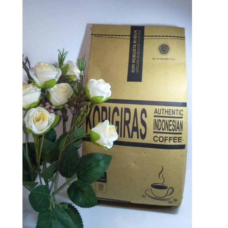 

STOK BANYAK 8127 Kopi Giras (Robusta Powder Coffee) 500 gr ㆊ