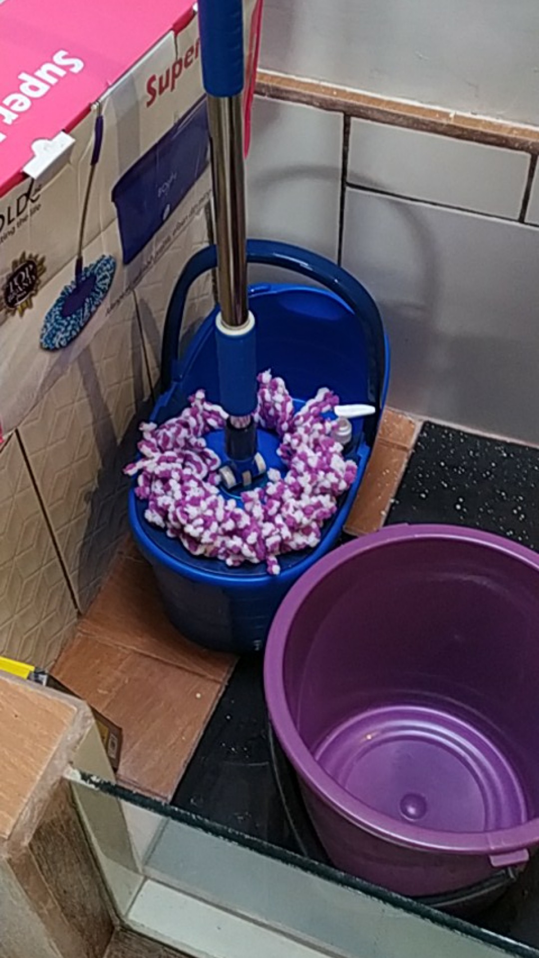 Bolde Alat Pel Lantai Super Mop Type M 199x Plus Wonder Mop Putar Otomatis Praktis