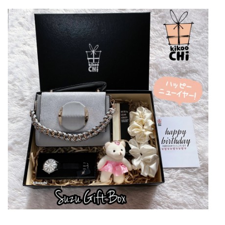 

Suzu Gift - Hadiah Kado Ulang Tahun Wanita Istri Tas - Hadiah Anniversary - Hampers Tas Wanita