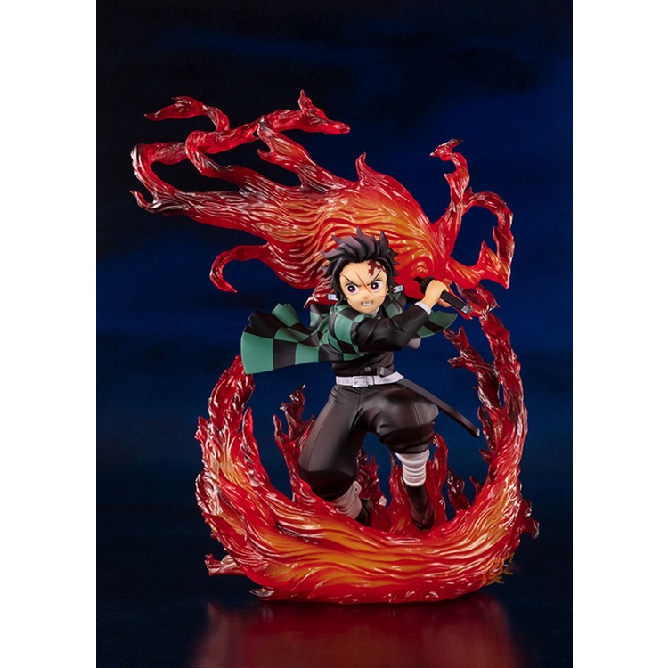 Statue Figure Tanjiro Fire God Action Figure