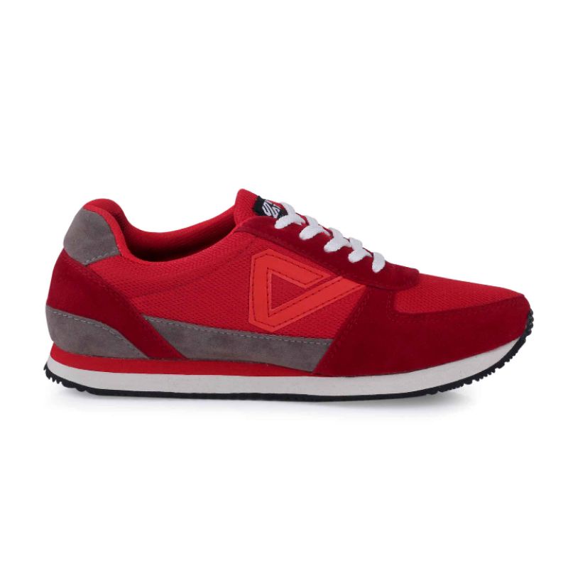 Sepatu Casual Sneakers Pria Terbaru Merah Marun | Sepatu Klasik Ringan Olahraga Anti Slip