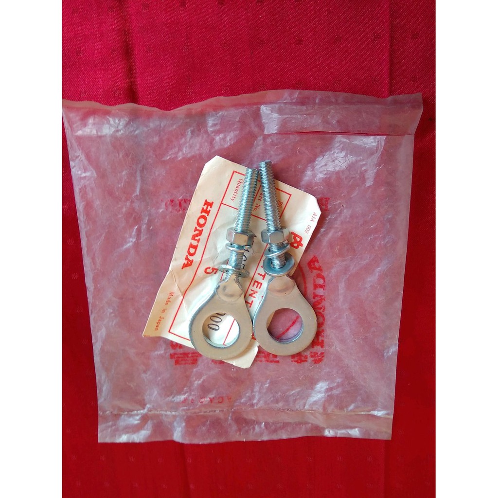 anting setelan stelan atur rantai rante ori original NOS cb 100 125 cb100 cb125 gl cg harga sepasang