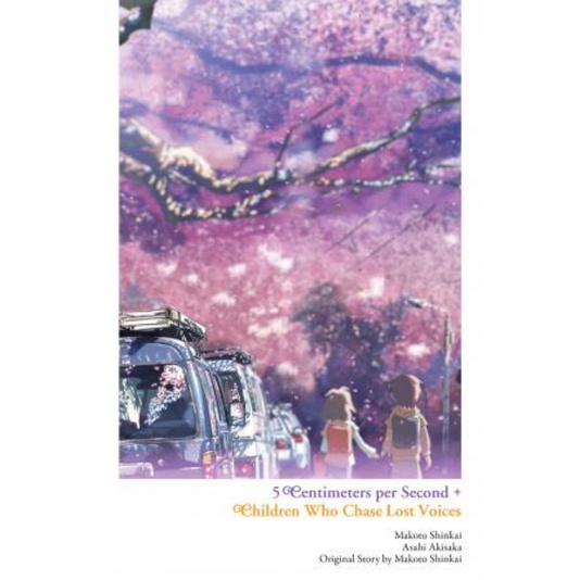 Novel 5 Centimeters Per Second + Children Who Chase Lost Voices
