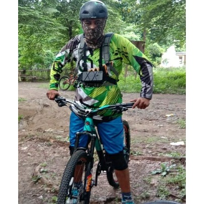 kemera hp di dada untuk bersepeda strap hp di dada Limited