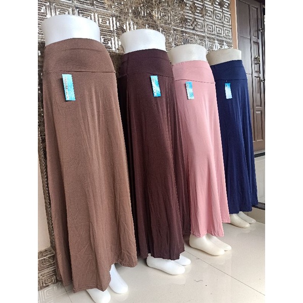 Rok payung jersy wanita // Rok jersy payung // Rok jersy murah //rok jumbo payung // bb 50-75kg-3