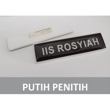 

NAME TAG PUTIH PENITIH