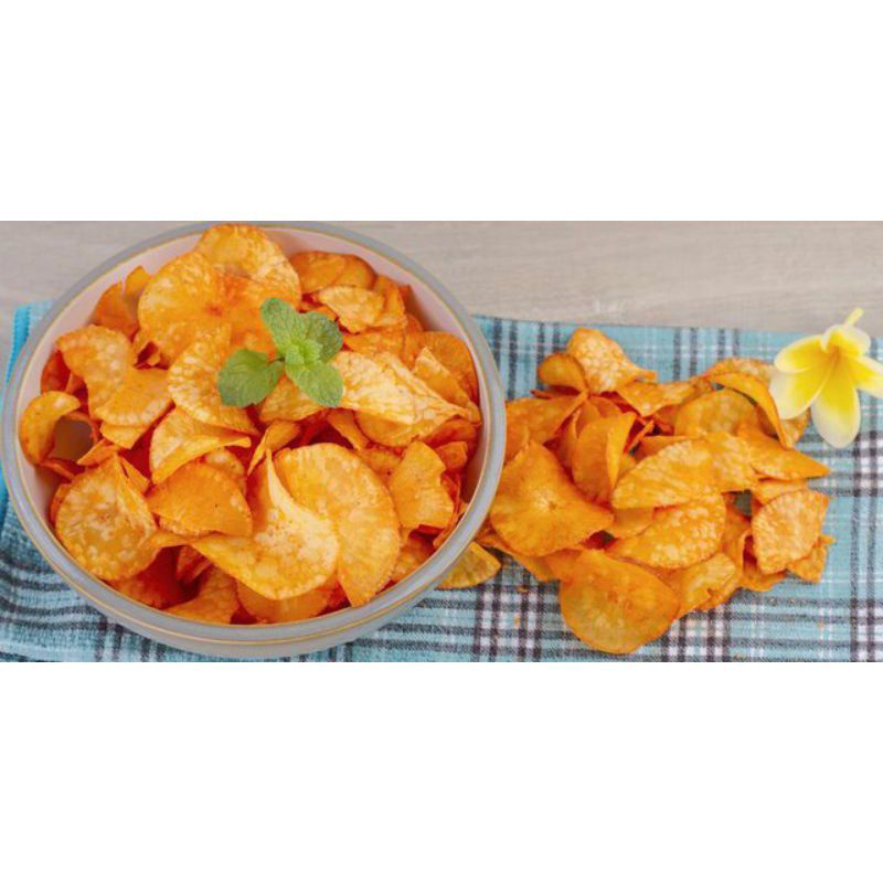 

Keripik Singkong Bumbu Balado