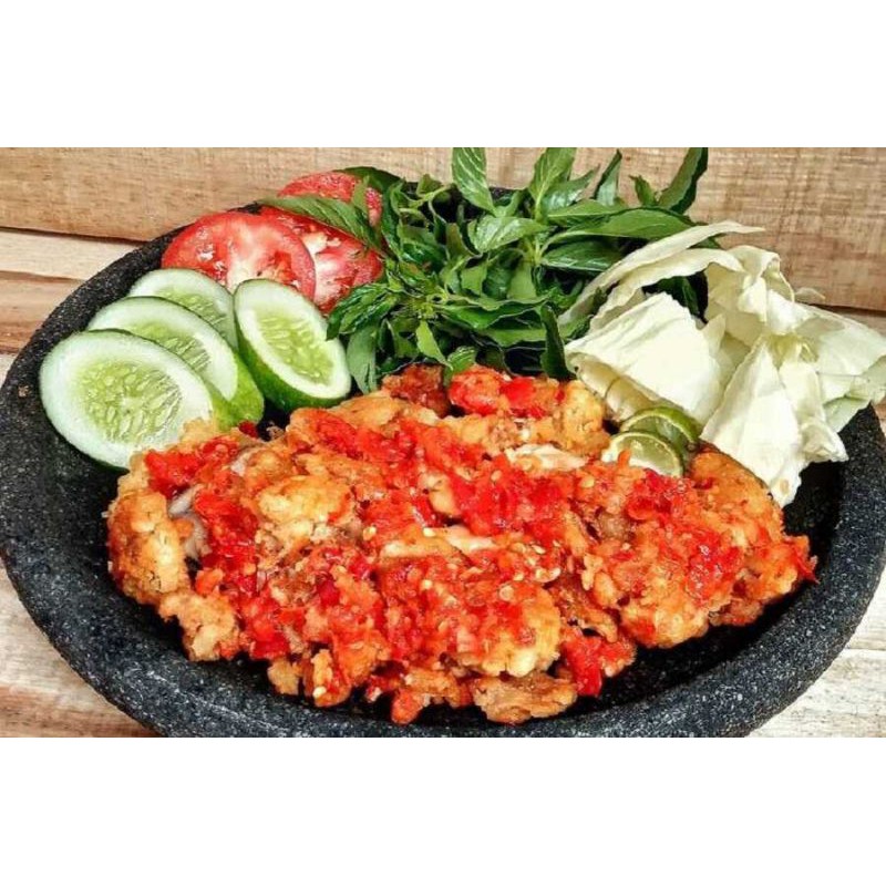 

ayam geprek cek Mia