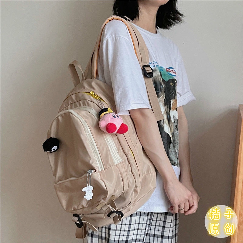 Sera Jepang Retro Dark Wind Kapasitas Besar Ransel Siswa SMP Sekolahnya Wanita Versi Korea Gadis Siswa Ransel