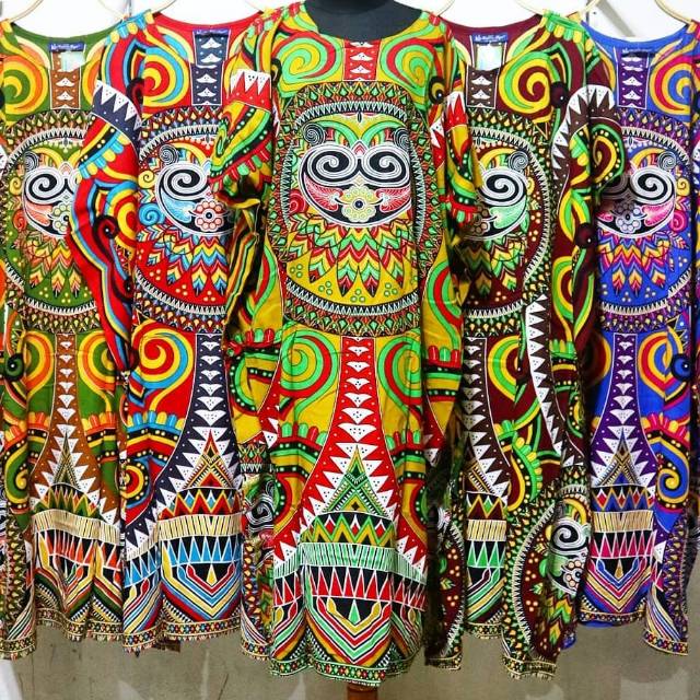 DASTER KENCANA UNGU KALONG/KELELAWAR LABEL BIRU