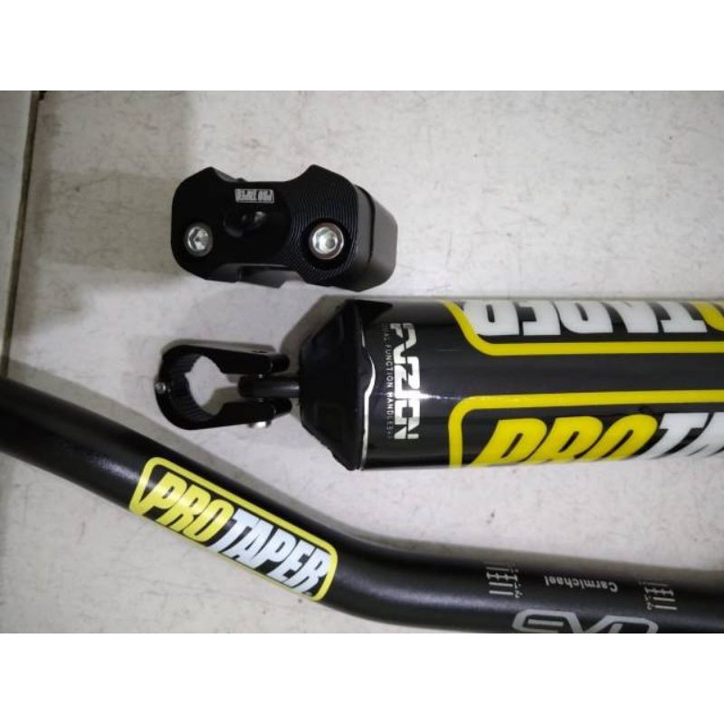 stang protaper evo tipe low plus barpad fuzion set stabiliser klx nmax scorpio vixion tiger dll