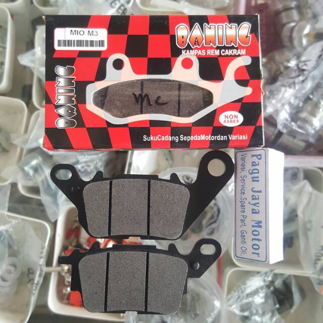 Disc brake kampas kanvas rem cakram depan mio m3 n max aerox 155 mio z mio s discpad dispad