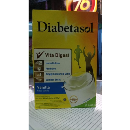 

DIABETASOL VANILA 600G kemasan baru 570gr