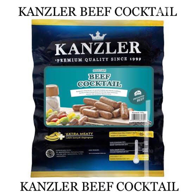 

KANZLER BEEF COCKTAIL 500gr / 250 gr