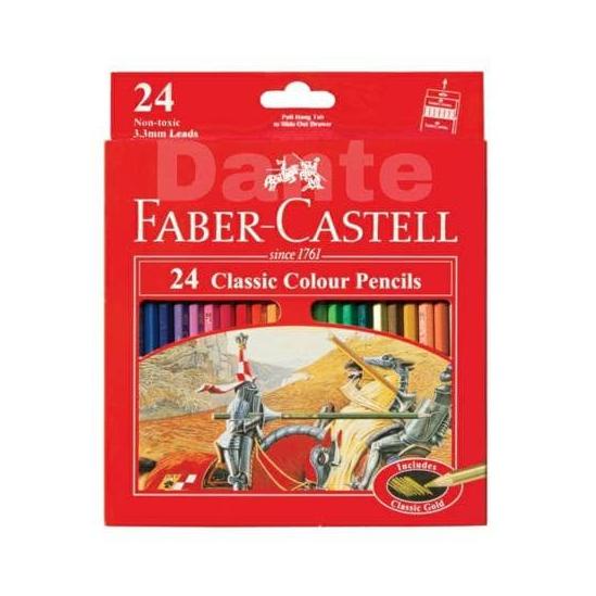 

pensil warna faber castell isi 24 (panjang)